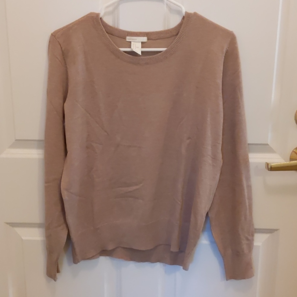 H&M basic camel top NWOT